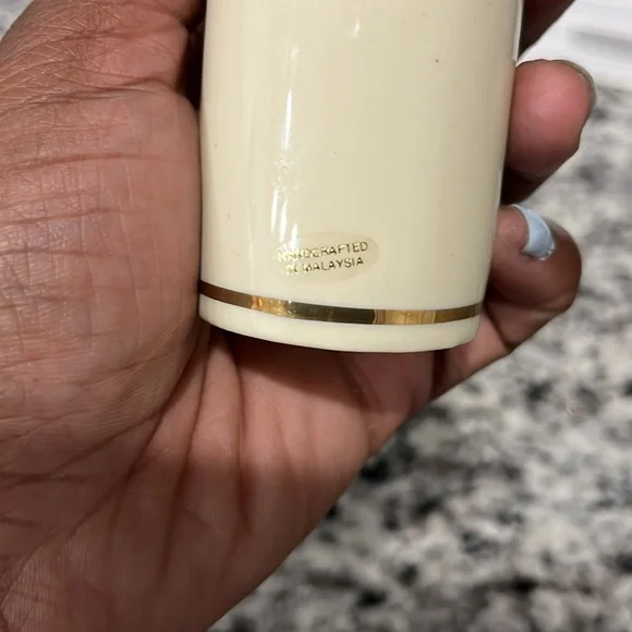 Vintage TARRAGON The Lenox Spice Garden 1992 Fine Porcelain Spice Jar - Picture 8 of 8